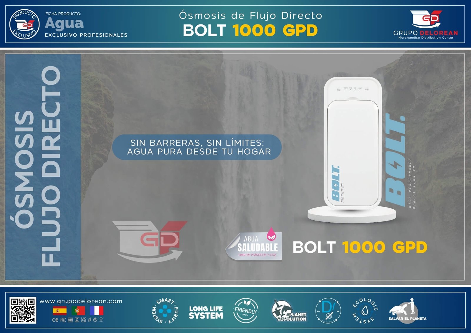 Sistema BOLT 1000 GPD